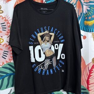 WWE Trish Stratus black cotton tee Size 3XL